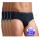 Sloggi slip Basic midi heren - donkerblauw - 3+1 GRATIS - uw voordeel : 16,99 €