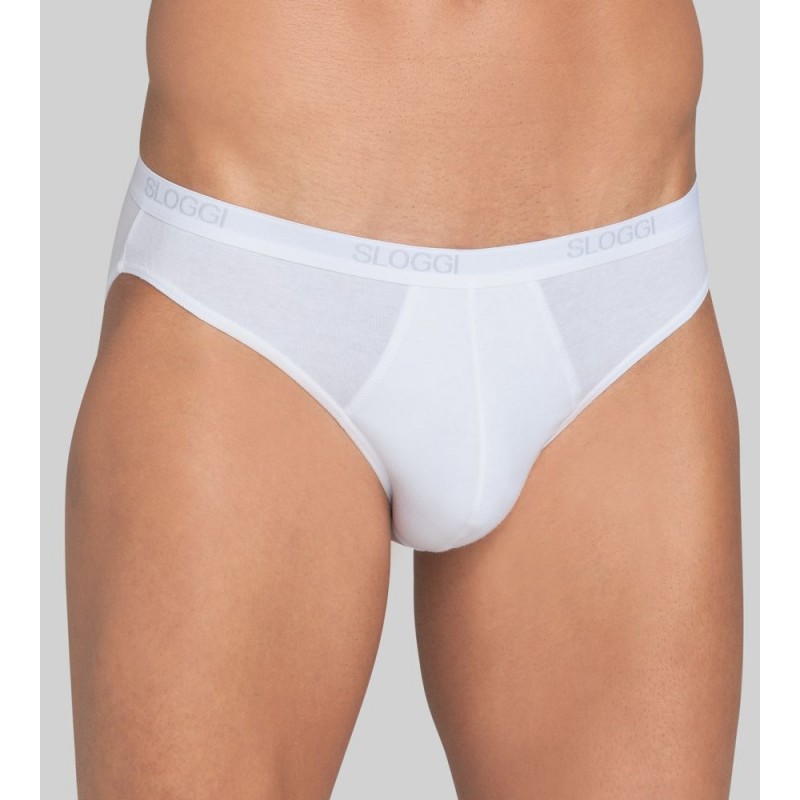 Sloggi slip Basic Mini heren - wit TIJDELIJKE AANBIEDING MET 25 % KORTING !