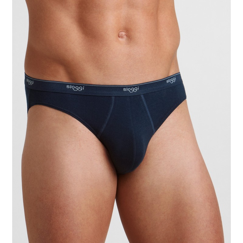 Sloggi slip Basic Mini heren - donkerblauw - TIJDELIJKE AANBIEDING MET 25 % KORTING !