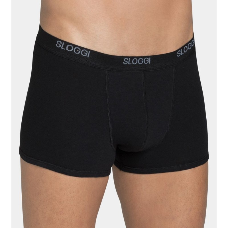 Sloggi short basic zwart heren - TIJDELIJKE AANBIEDING MET 25 % KORTING !