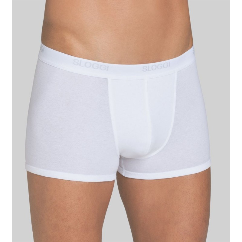 Sloggi short basic wit heren - TIJDELIJKE AANBIEDING MET 25 % KORTING !