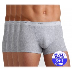 Sloggi men Basic Short - grijs - 3+1 GRATIS - uw voordeel : 16,99 €