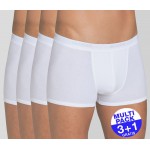 Sloggi men Basic Short - wit - 3+1 GRATIS - uw voordeel : 16,99 €
