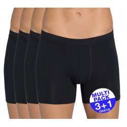 Sloggi men Evernew Short - set van 4 slips zwart - 3+1 GRATIS - uw voordeel : 18.99 €