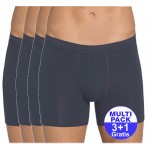Sloggi men Evernew Short - set van 4 slips - grijs - 3+1 GRATIS - uw voordeel : 17,99 €