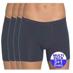 Sloggi men Evernew Short - set van 4 slips - grijs - 3+1 GRATIS - uw voordeel : 17,99 €