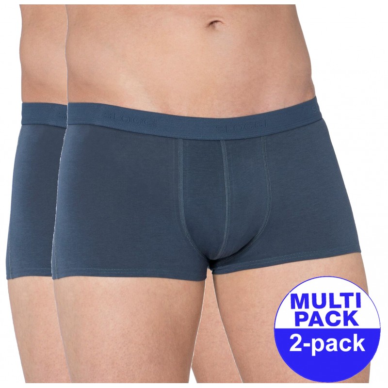 Sloggi men 24/7 Hipster- 2-pack (set van 2 hipsters) - Grijs - Uitlopend artikel ! - alleen nog maat EU 8/XXL