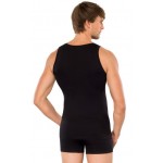 Schiesser onderhemd long life cotton - 145138 - zwart