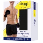 Sloggi men Short Made - 2-pack - donkerblauw