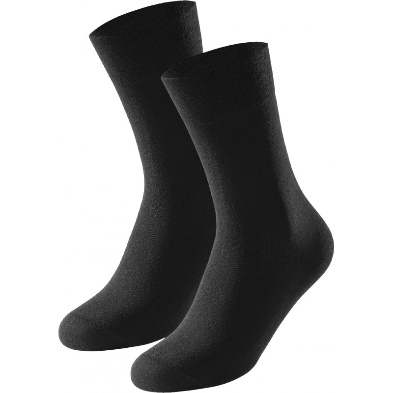 Schiesser heren sokken 2-Pack - LONG LIFE COOL - Zwart Schiesser heren sokken 2-Pack - LONG LIFE COOL - Zwart