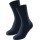 Schiesser heren sokken  2-Pack - LONG LIFE COOL - Donkerblauw