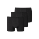 Schiesser short 95/5 katoen 3-pack - zwart