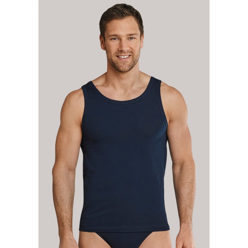Schiesser hemd 95/5 - donkerblauw