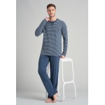 Schiesser heren pyjama  "Natural Dye"