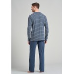 Schiesser heren pyjama  "Natural Dye"