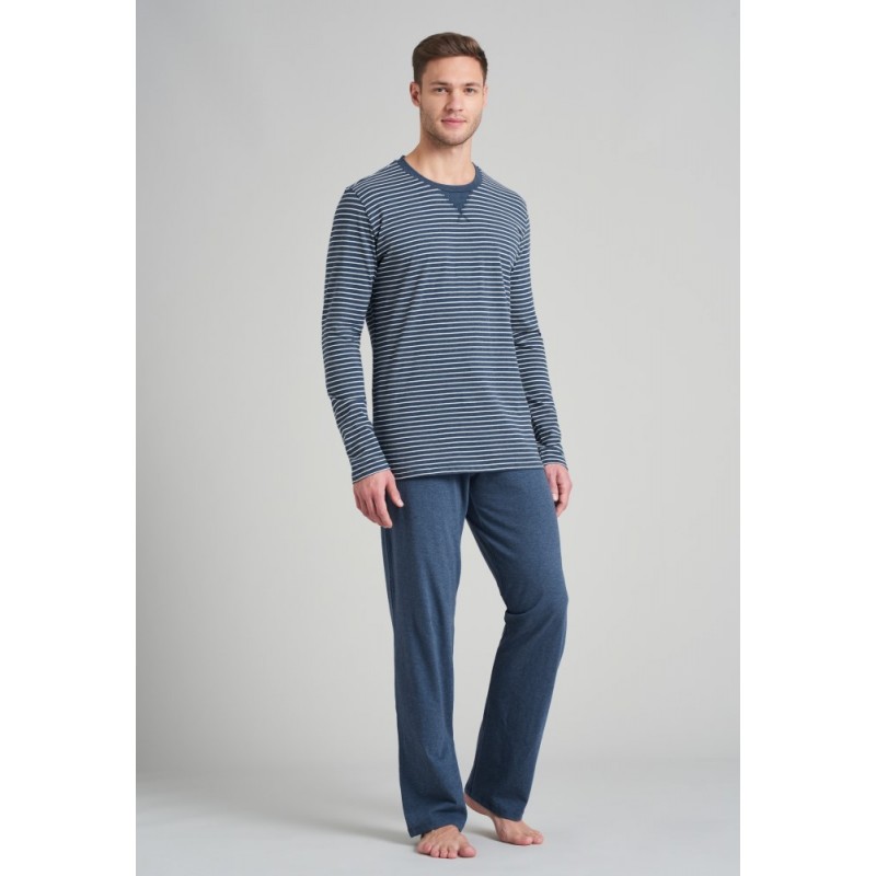 Schiesser heren pyjama  "Natural Dye"