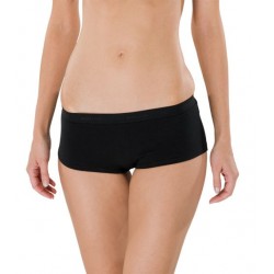 Schiesser Hip- Pants 95/5 - 3-pack (set van 3 slips) zwart