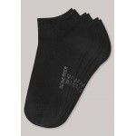 Schiesser heren sneaker 3-pack stay fresh  Bluebird - zwart