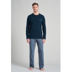 Schiesser H pyjama Nightblue Schiesser H pyjama Nightblue