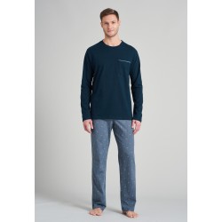 Schiesser H pyjama Nightblue 