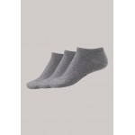 Schiesser heren sneaker 3-pack stay fresh  Bluebird - grijs