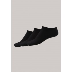 Schiesser D sneakers 3-pack stay fresh zwart - Bluebird