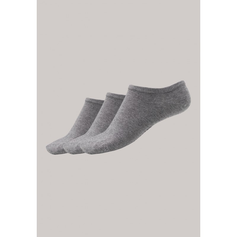 Schiesser D sneakers 3-pack stay fresh zilvergrijs-gemêleerd - Bluebird