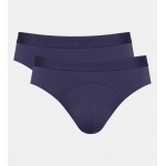Sloggi men Ever Soft slip 2-pack  donkerblauw