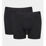 Sloggi men Ever Soft short 2-pack  zwart 