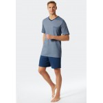 Schiesser H pyjama kort V-hals Schiesser H pyjama kort V-hals