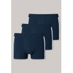 Schiesser 3-pack boxershorts 95/5 – donkerblauw