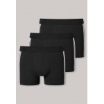 Schiesser short 95/5 - 3-pack zwart