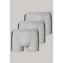Schiesser short 3 pack 95/5 H grijs