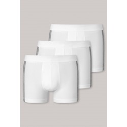 Schiesser short 3 pack 95/5 H wit Schiesser short 3 pack 95/5 H wit