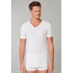 Schiesser T-shirt V-hals 95/5 -2 pack- wit Schiesser T-shirt V-hals 95/5 -2 pack- wit