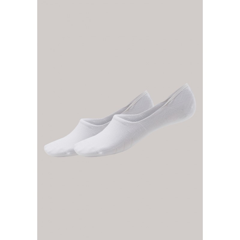 Schiesser In-shoe herensokken 2-pack wit - Long Life Cool Schiesser In-shoe herensokken 2-pack wit - Long Life Cool