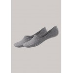 Schiesser In-shoe herensokken 2-pack lichtgrijs - Long Life Cool
