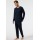 Schiesser pyjama lang fijn interlock - donkerblauw