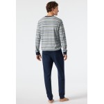 Schiesser H pyjama " V-hals " Fashion Nightwear Schiesser H pyjama " V-hals " Fashion Nightwear