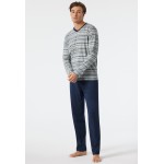 Schiesser H pyjama " V-hals " Fashion Nightwear 