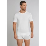 Schiesser T-Shirt R hals 95/5 - wit -  AANBIEDING MET 25 % KORTING !