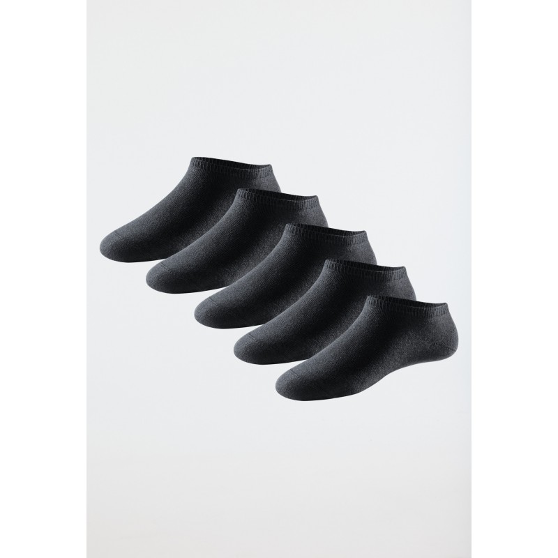 Schiesser sneakersokken voor heren 5-paar stay-fresh zwart-"Bleubird" Schiesser sneakersokken voor heren 5-paar stay-fresh zwart-"Bleubird"