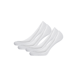 Schiesser dames ballerina sokken invisible - 2 pack -wit