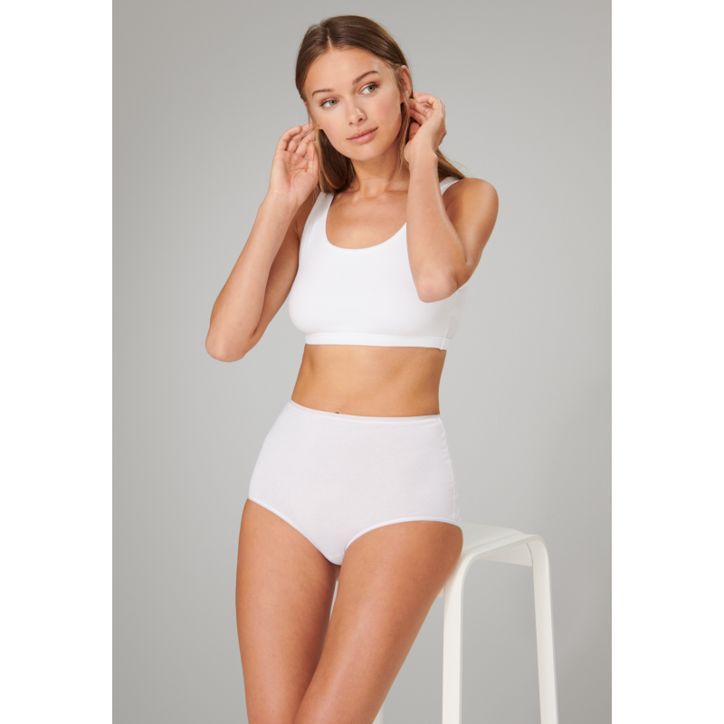 Schiesser slip 2 pack Maxi 95/5 D Wit