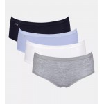 Sloggi Dames Basic+ Midi slip 4-pack - 015 