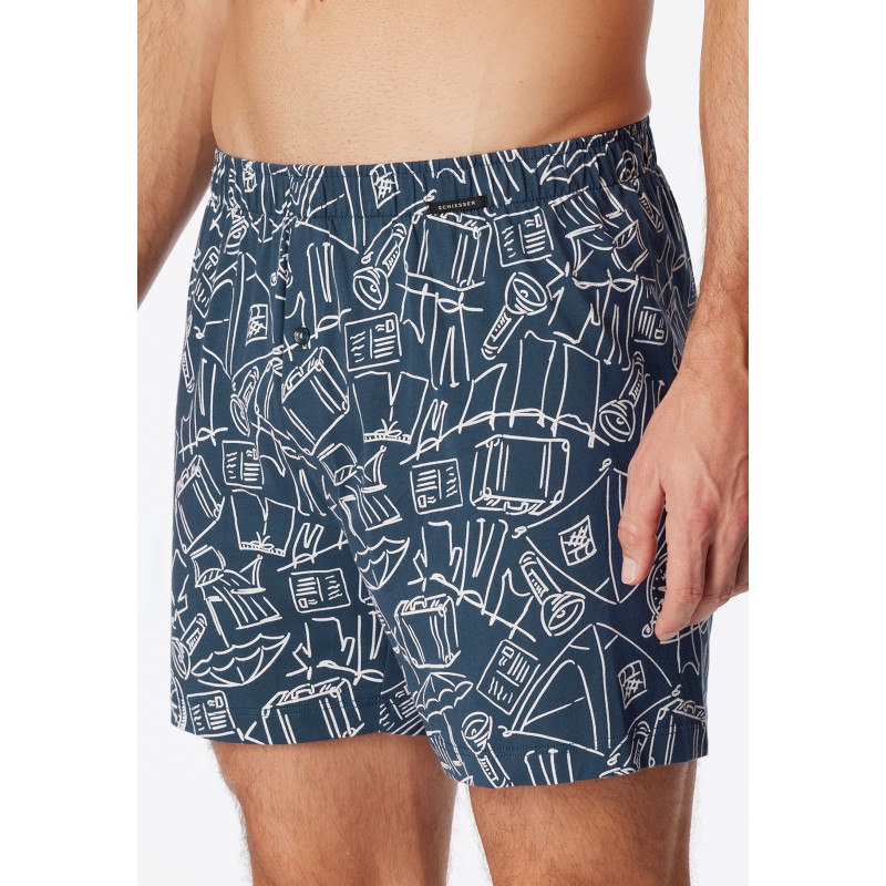 Schiesser wijde boxershorts 2-pack 909