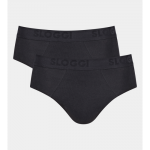 Sloggi slip 2-pack Free Evolve H zwart