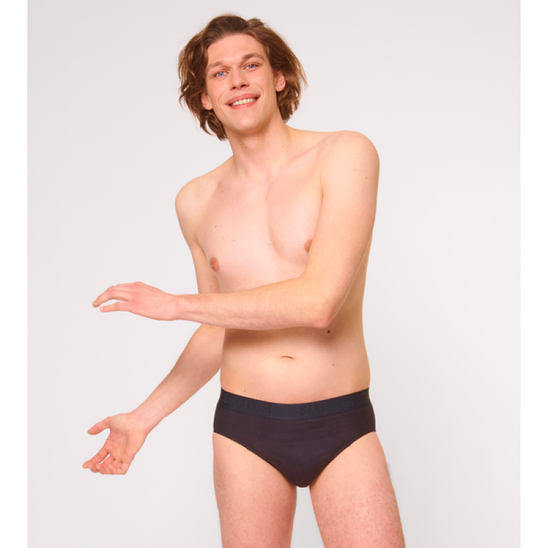 Sloggi slip 2-pack Free Evolve H zwart