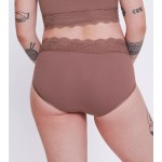Sloggi Romance Midi Slip Dames - Cacao