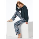 Schiesser dames pyjama lang